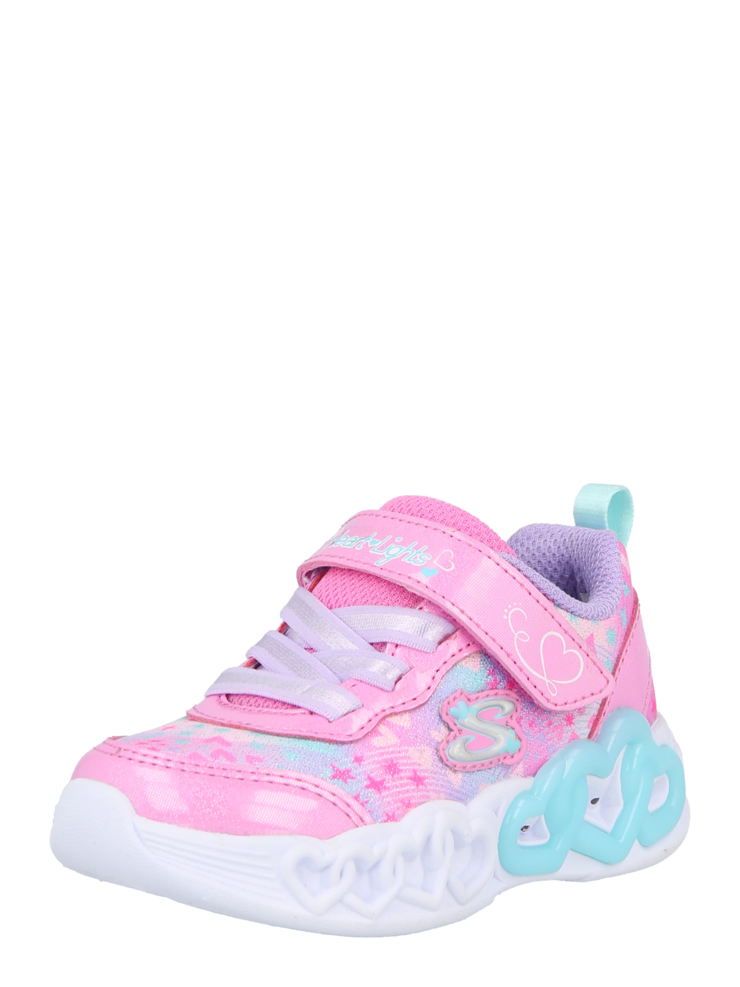 SKECHERS Sneaker 'INFINITE HEART LIGHTS - HEART' in Pink: Vorderseite