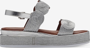 MARCO TOZZI Sandals in Silver