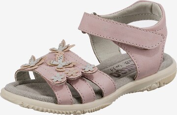 INDIGO Sandals in Pink: front