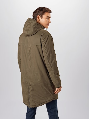 Urban Classics Zimní parka – zelená