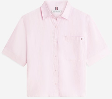 TOMMY HILFIGER Блузка 'Ess' в Лиловый: спереди