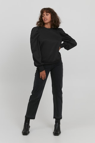 PULZ Jeans Shirt 'DUNNE' in Black