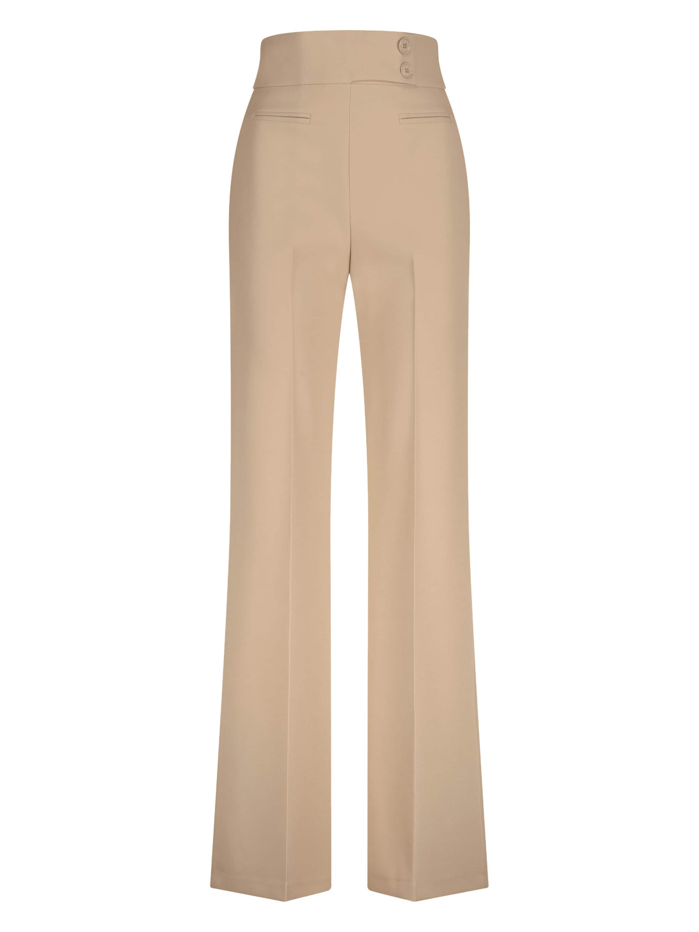Loosefit Pantalon à plis 'COREANA' Nicowa en beige : devant