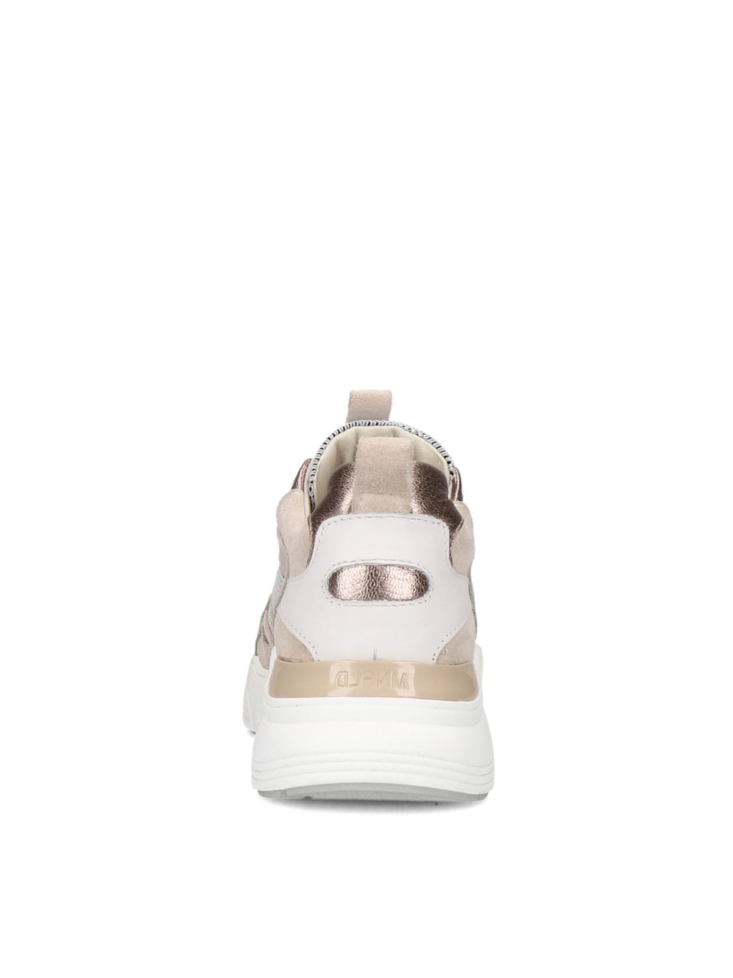 MANFIELD Sneakers laag 'Flache' in Beige