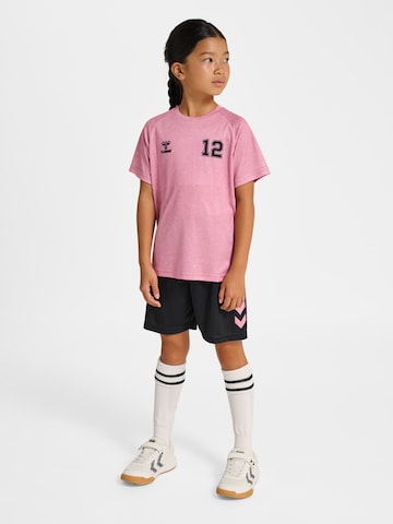 Hummel Performance Shirt 'Shimmer' in Pink