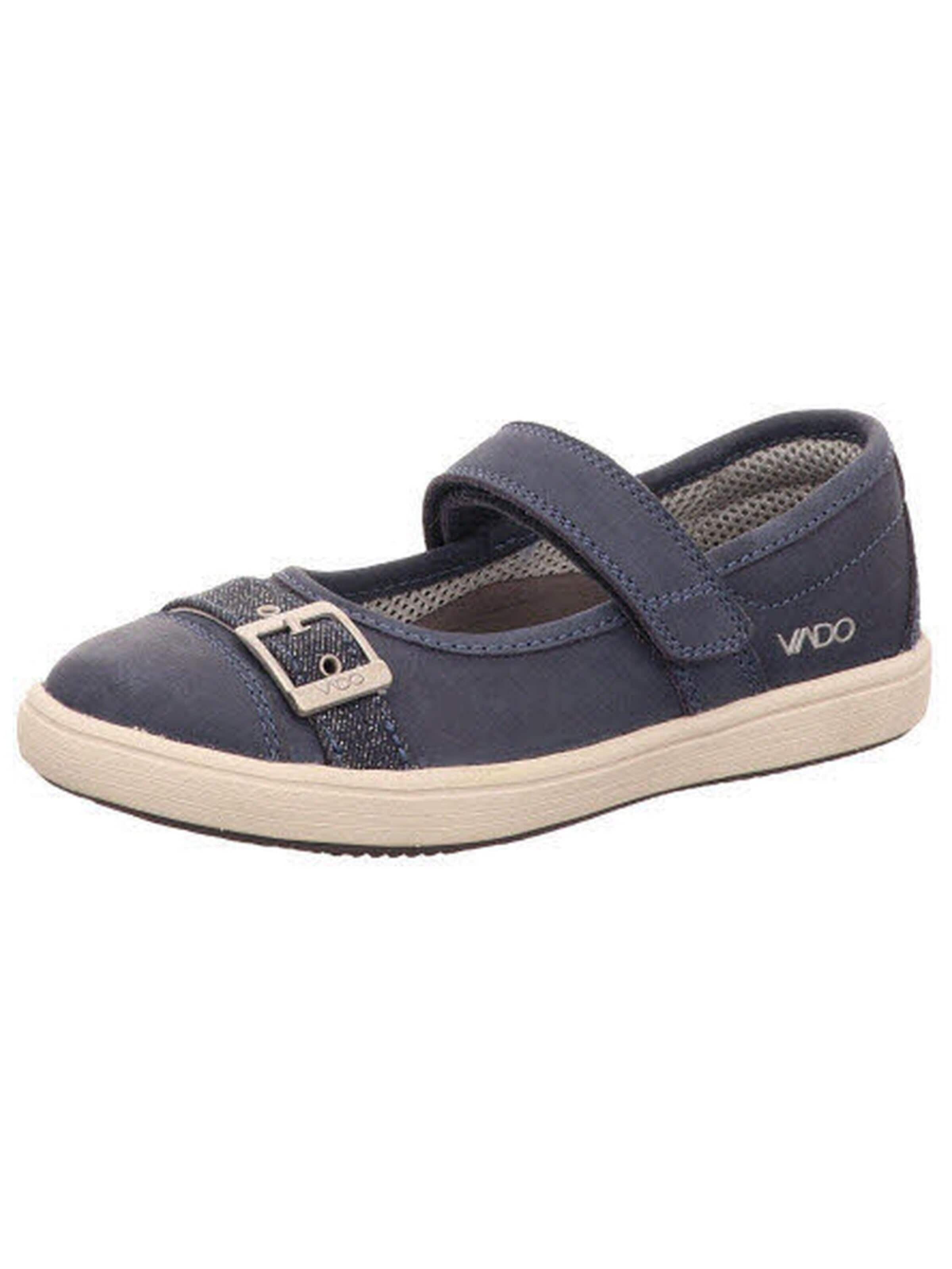 Vado - Bailarina 'Ballerina Mädchen 92315 116 Echtleder in blau' en azul: frente
