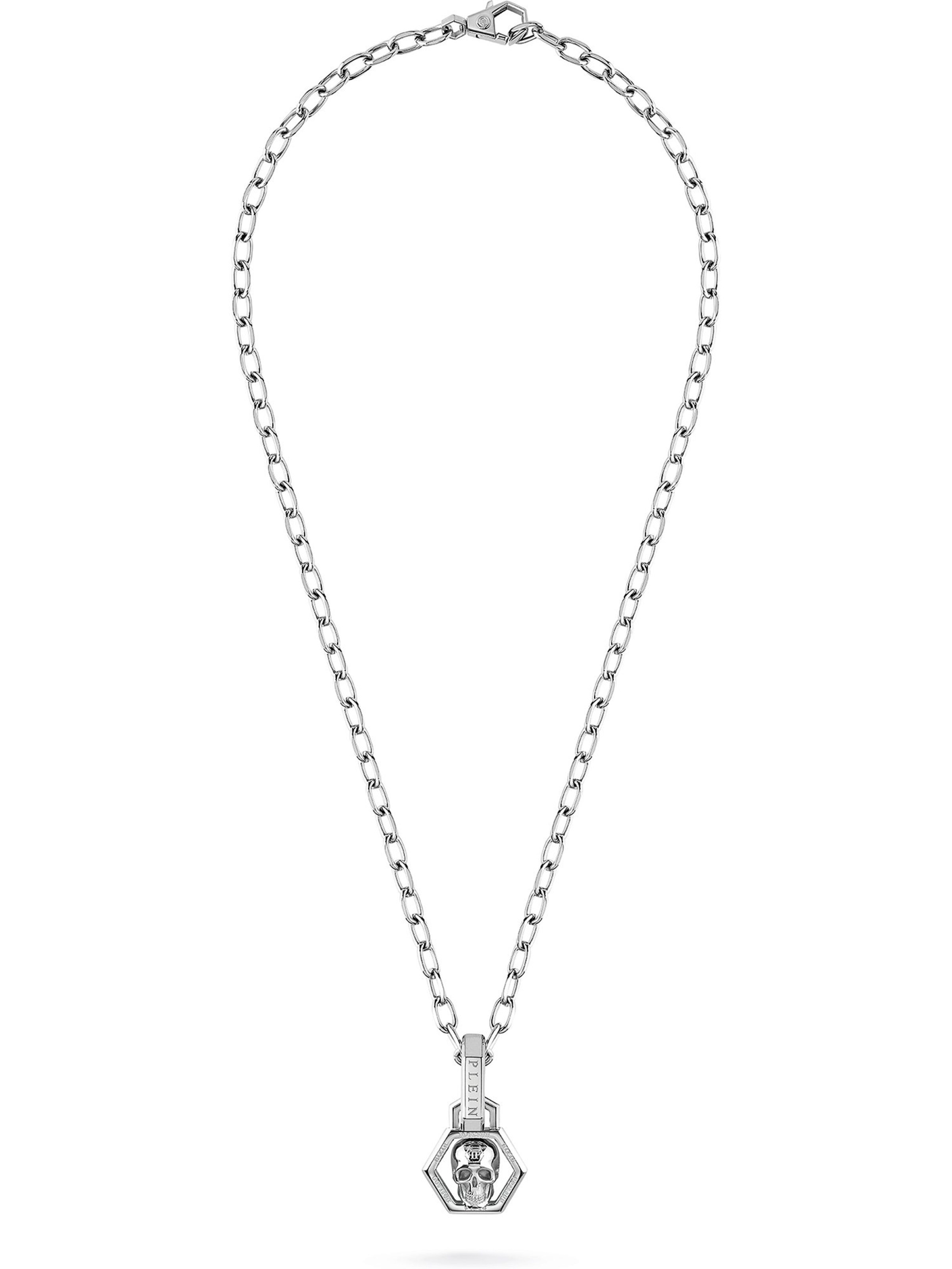 Philipp Plein Ketting in Zilver: voorkant