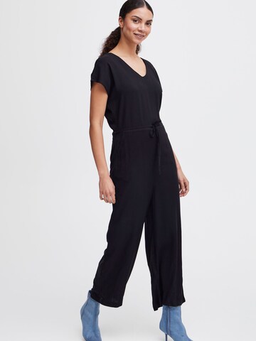 b.young Jumpsuit 'Joella' in Zwart: voorkant