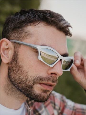 Lunettes de soleil VEYREY en blanc