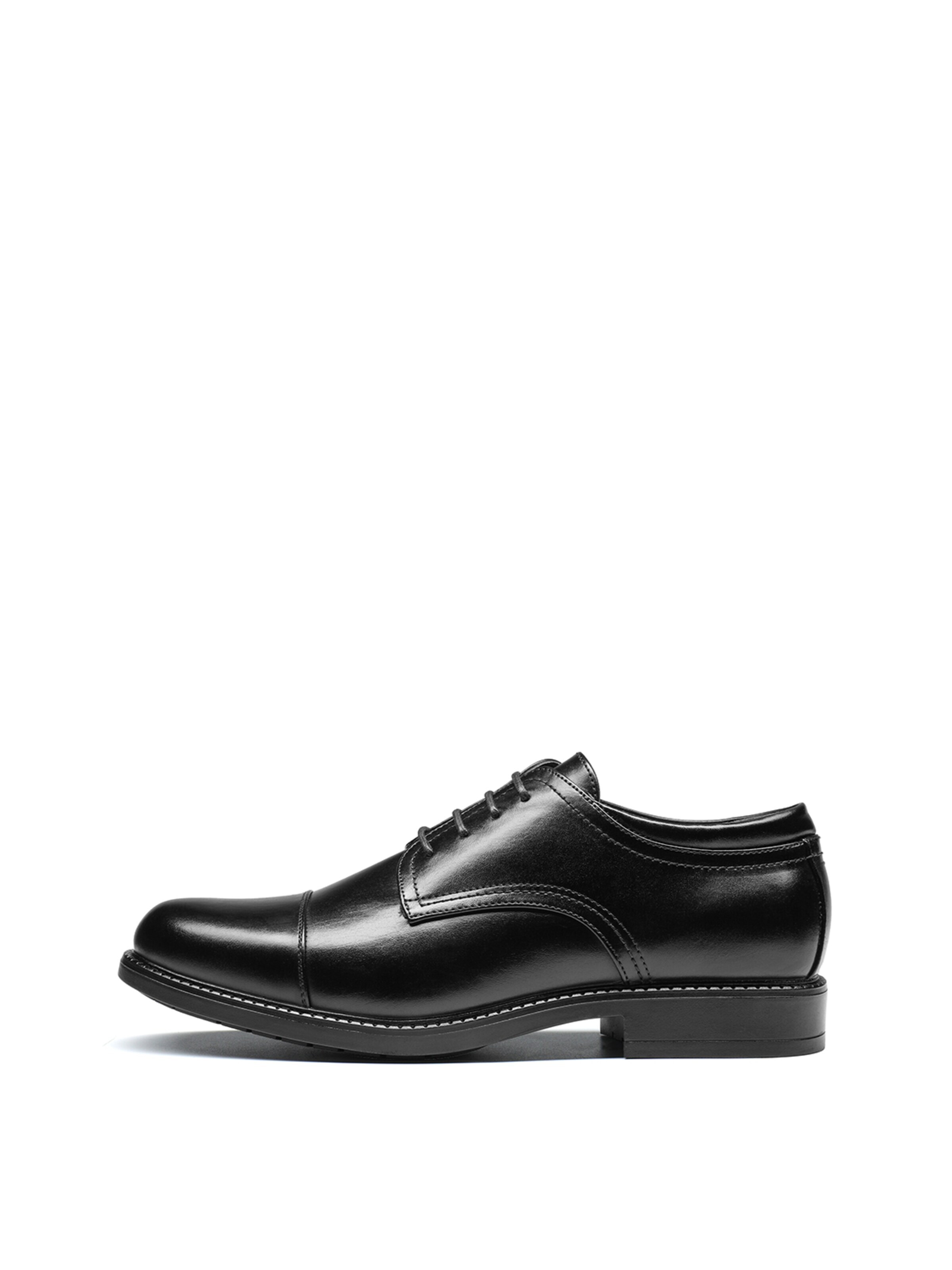 Bruno Marc Lace-Up Shoes in Black
