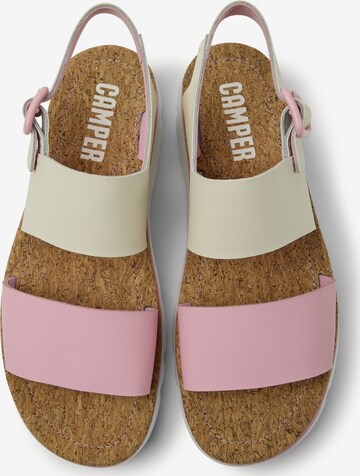 Sandales à lanières 'Oruga' CAMPER en beige