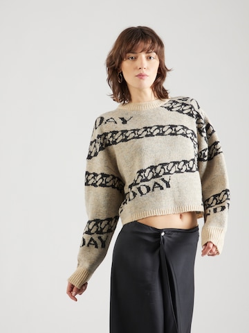 2NDDAY Pullover in Grau: predná strana