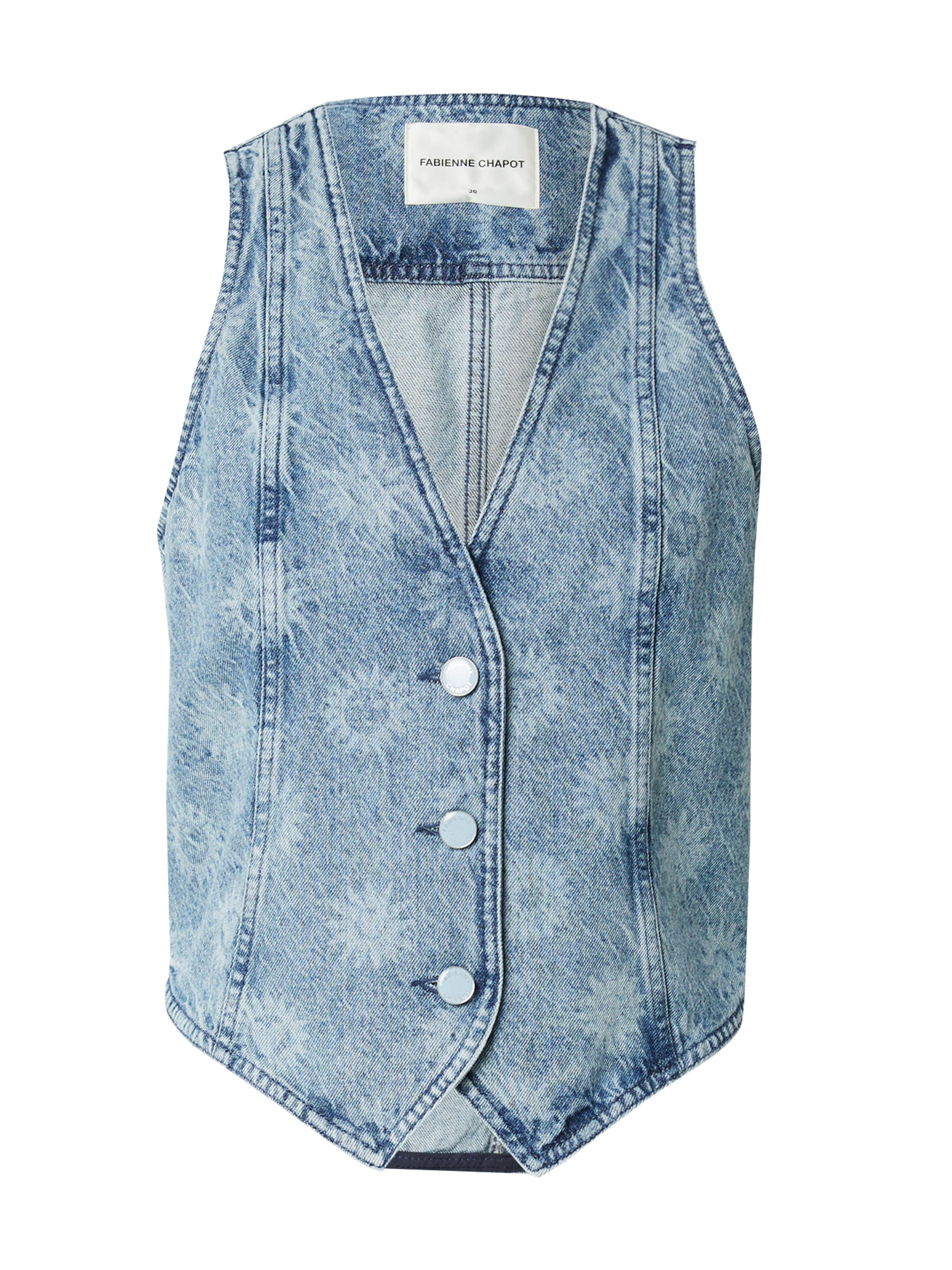 Gilet 'Gigi' Fabienne Chapot en bleu : devant