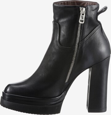 A.S.98 Ankle Boots in Black: front