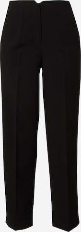 regular Pantaloni con piega frontale 'CAVA' di LA STRADA UNICA in nero: frontale