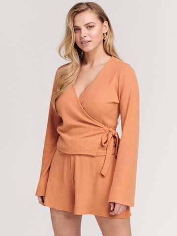 Shiwi Bluse 'CORSICA' i orange: forside