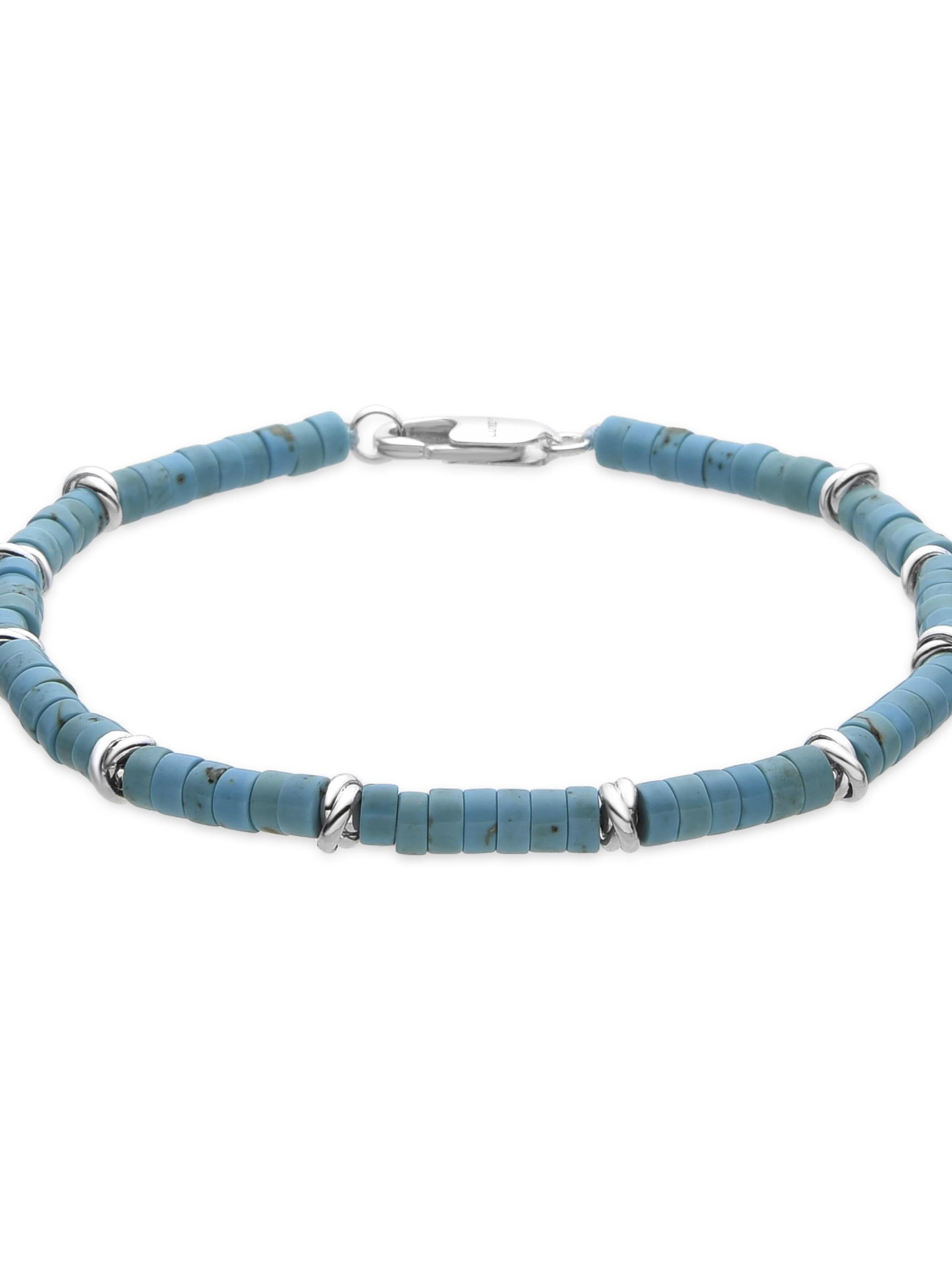 Bracelet 'SILBI' Luxenter en bleu
