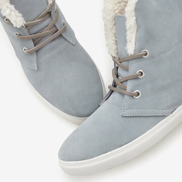 Elbsand Lace-Up Ankle Boots in Blue