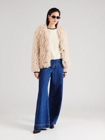 VERO MODA Svetr 'VMAQUARIUS' – béžová