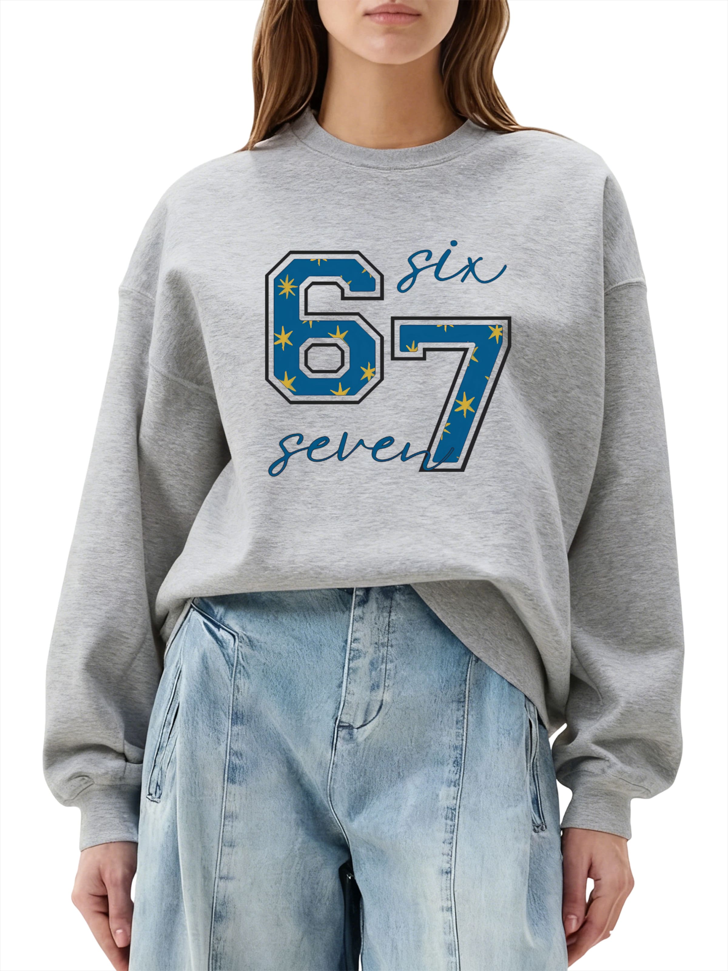 GORHEY Sweatshirt in Grey: front