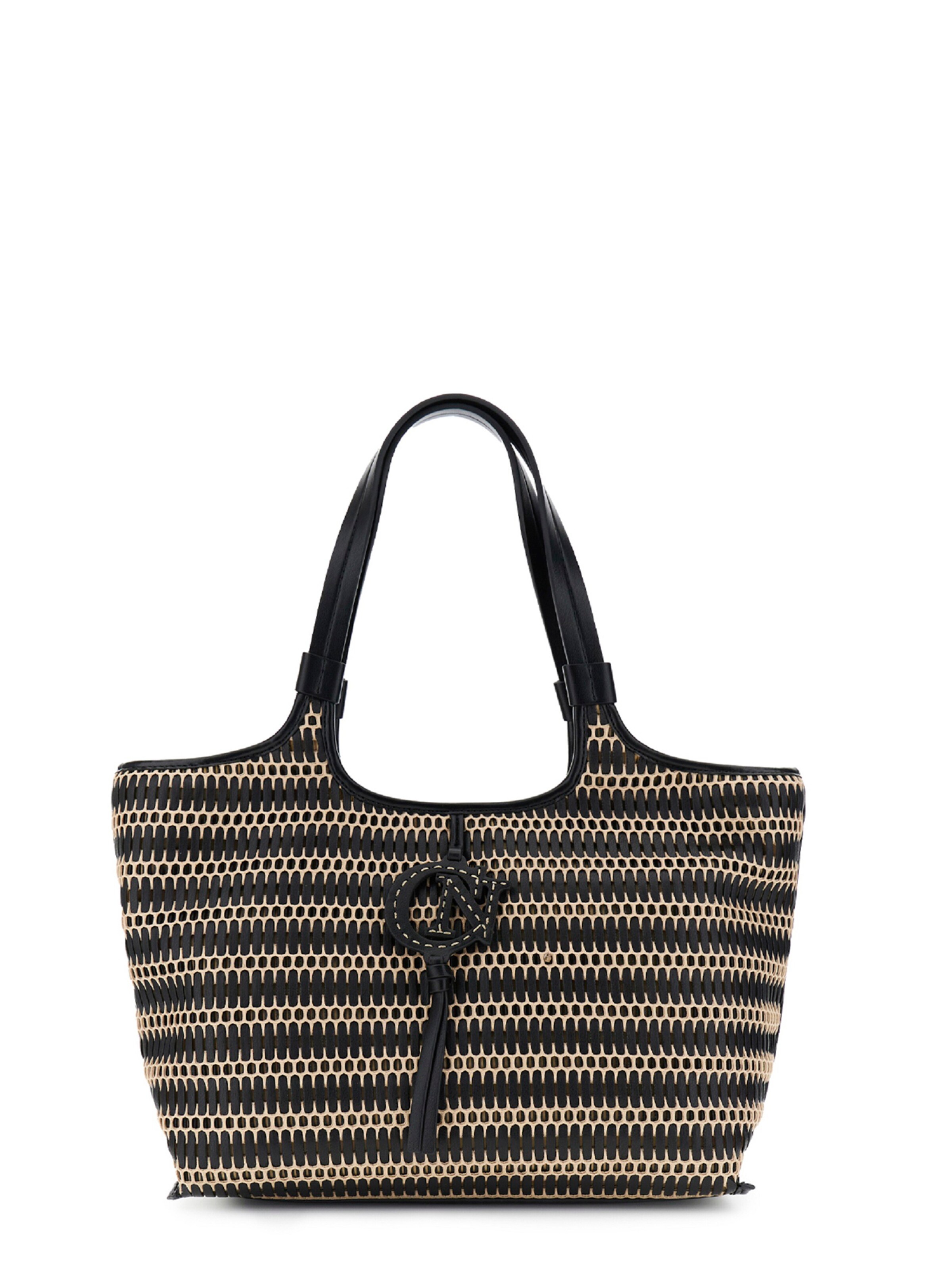 Borsa a sacco di CAFè NOIR in nero: frontale