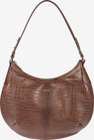 Roeckl Schoudertas 'LIBERTY SCHULTERTASHE MEDIUM' in Bruin: voorkant