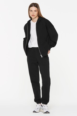 Harlem Soul /Damen BRU-NO Hoodie Jacket Oversized Unisex in Schwarz