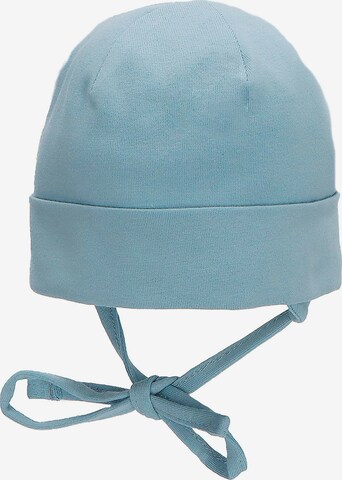 STERNTALER Beanie in Blue: front