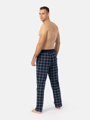 PANTONECLO Pyjamabroek 'Pantoneclo Men’s Night Wear Long Pajama' in Blauw