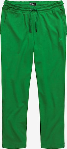 Men Plus Hose in Grün: Vorderseite