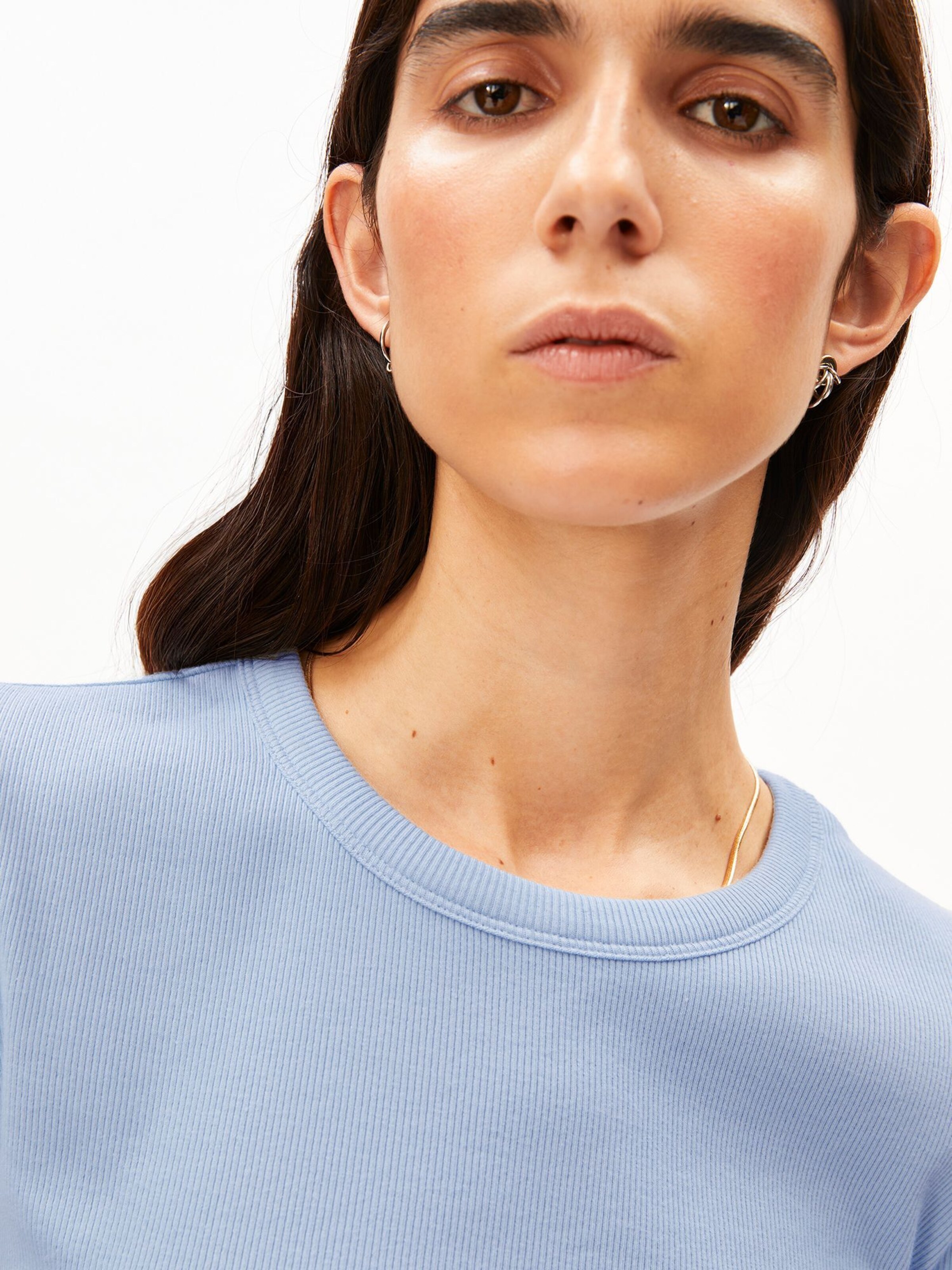 ARMEDANGELS Shirt in Blue: front