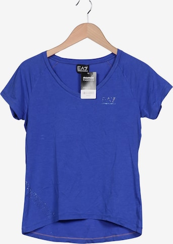 EA7 Emporio Armani T-Shirt M in Blau: Vorderseite