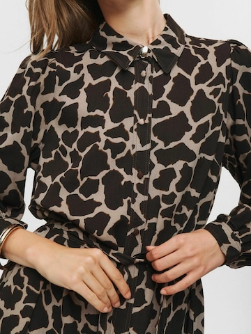 NÜMPH Blusekjole ' HANA ' i brun