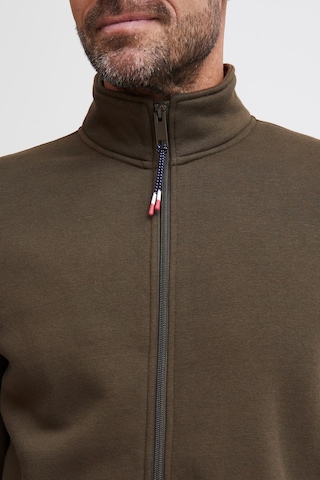 FQ1924 Zip-Up Hoodie 'william' in Green