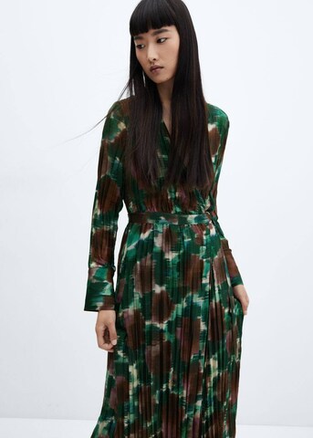 MANGO Kleid 'Nogal' in Grün