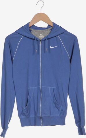 NIKE Sweatshirt & Zip-Up Hoodie in XS in Blue: front