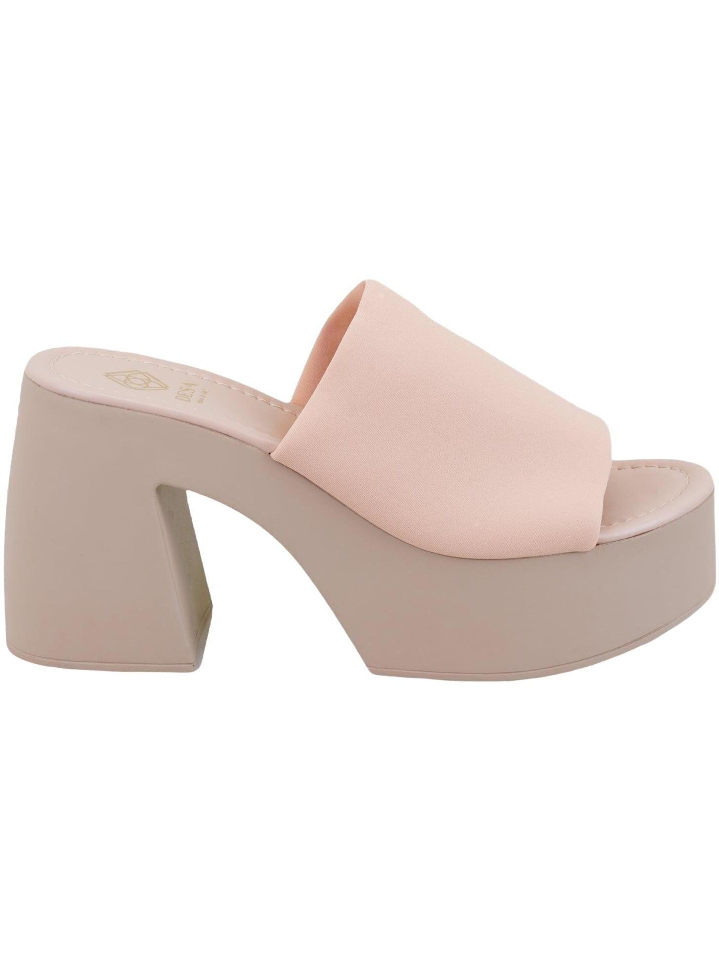 Desa Pantolette 'Hausschuhe'‌ in Pink: Vorderseite