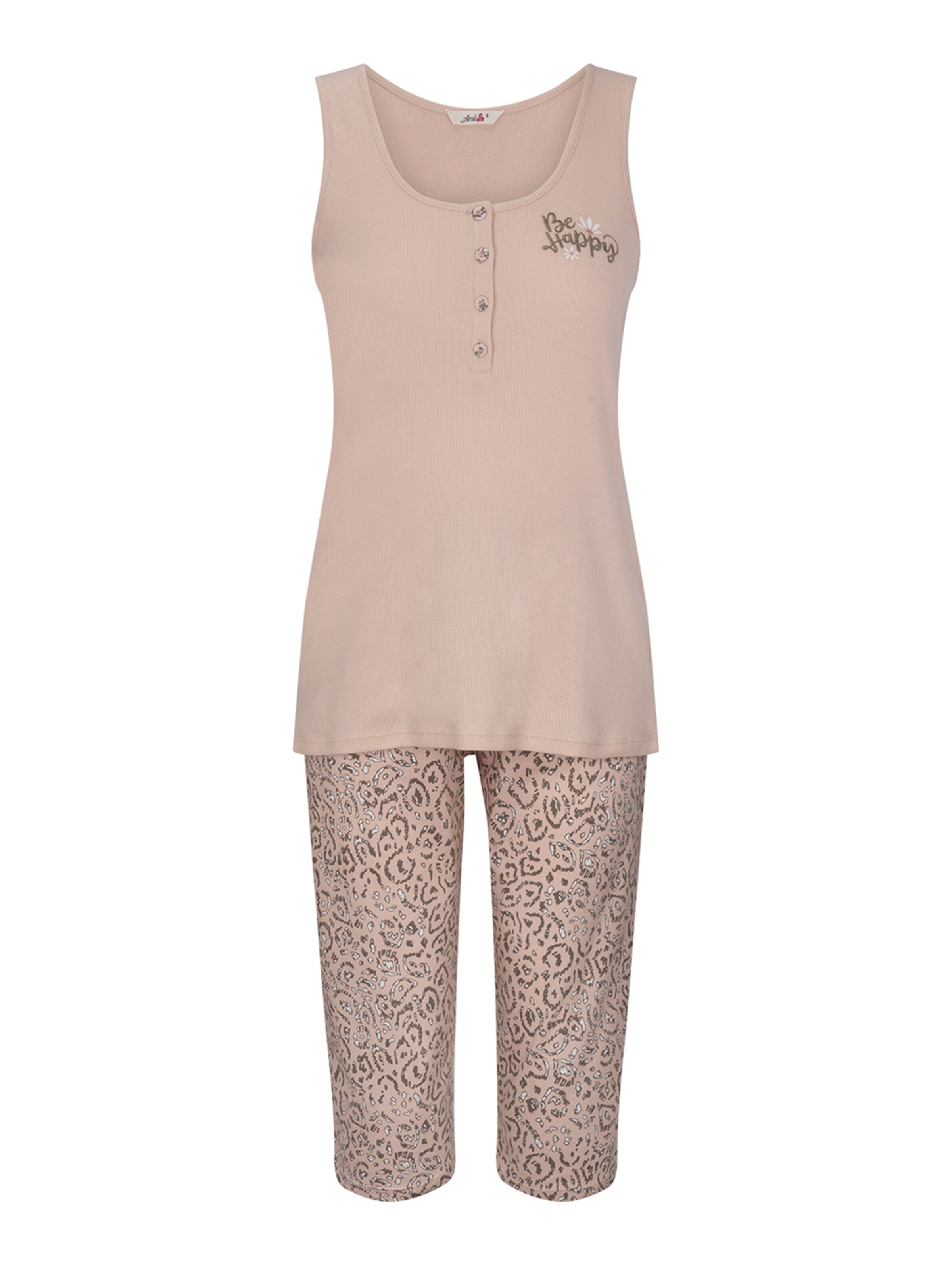 Goldenbay Pajama ' Liatris ' in Pink: front