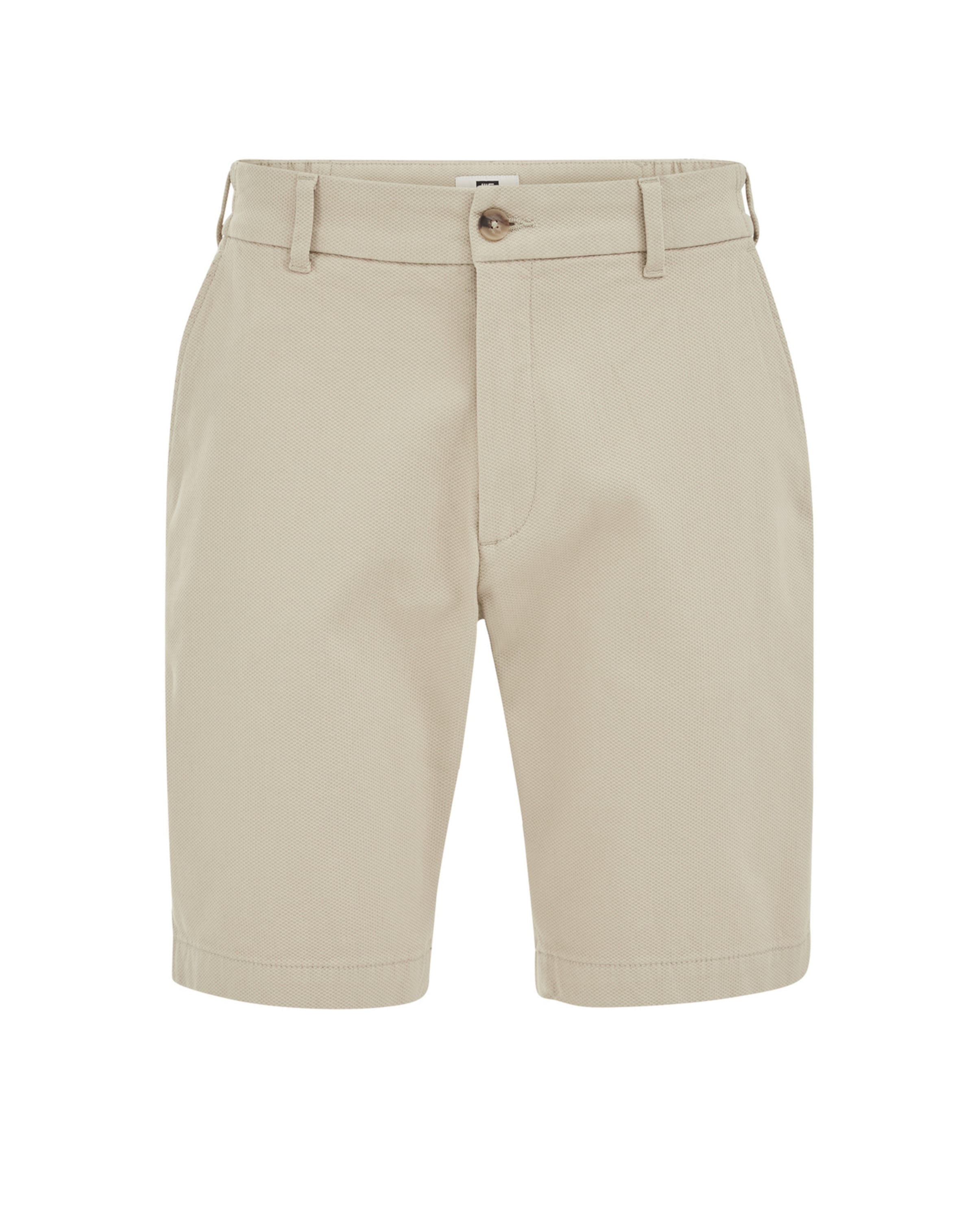 WE Fashion - regular Pantalón chino en beige: frente