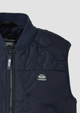 s.Oliver Vest in Blue