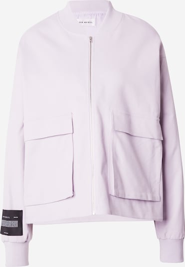 OH APRIL Prijelazna jakna 'Iroh' u lavanda / bijela, Pregled proizvoda