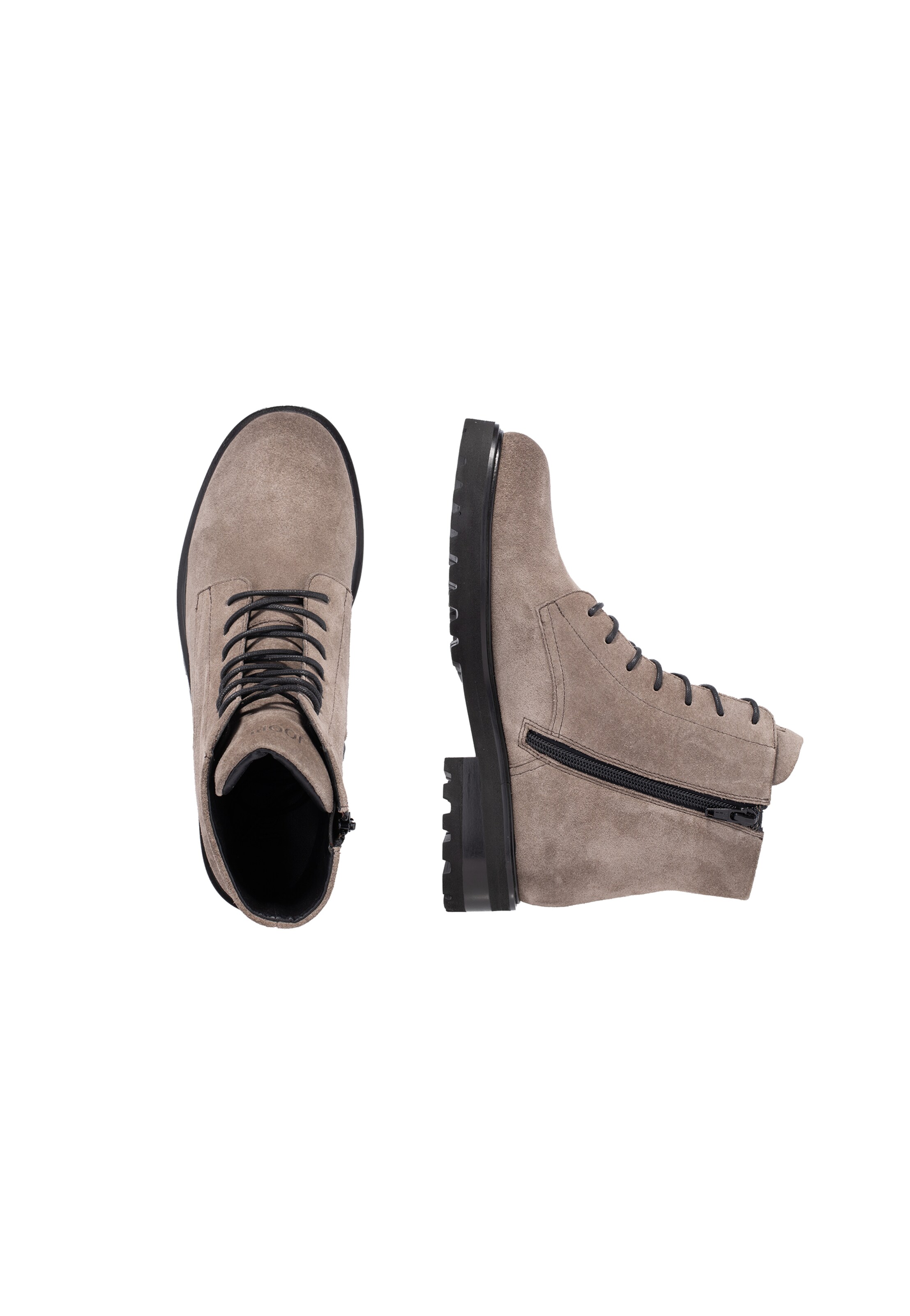 JOOP! Schnürstiefelette 'Velo Mana' in Grau