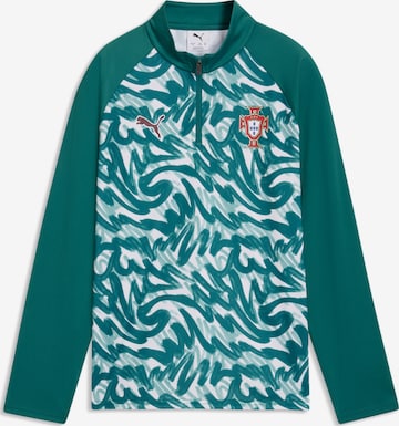 PUMA Performance Shirt 'Portugal' in Green: front
