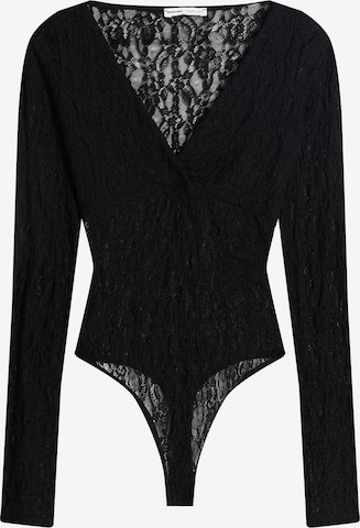 Bershka Paitabody värissä musta: etupuoli