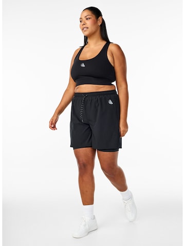 Regular Pantalon 'CAHavani' Active by Zizzi en noir