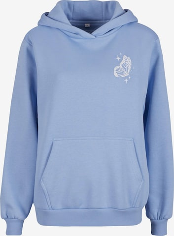 Sweat-shirt 'Wildest Dreams' Miss Tee en bleu : devant