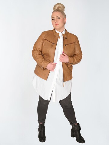 Maze Between-season jacket in Brown