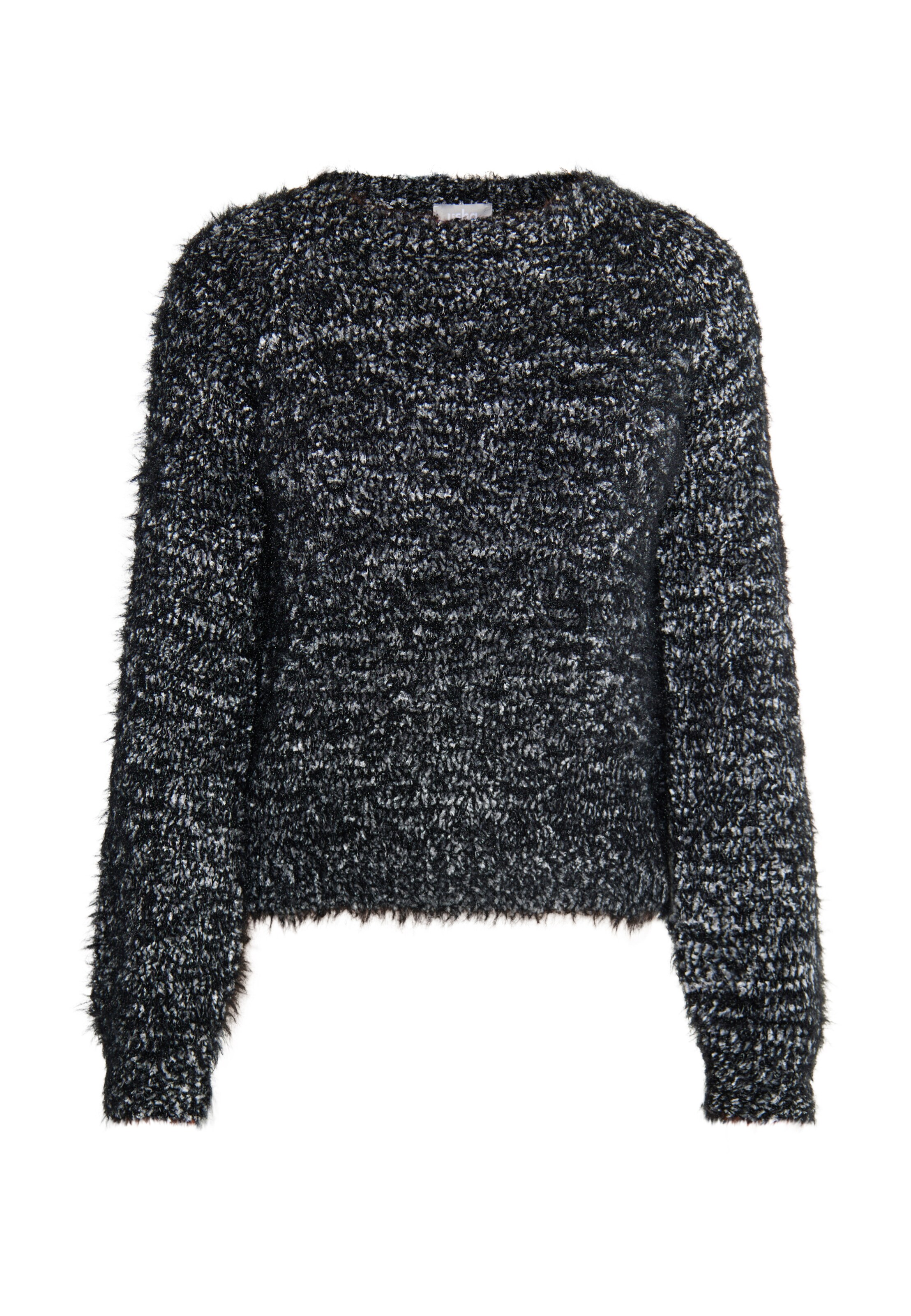 Usha Kampsun 'Lurea', värv must: eest vaates