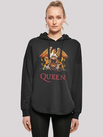 Sweat-shirt 'Queen' F4NT4STIC en noir : devant