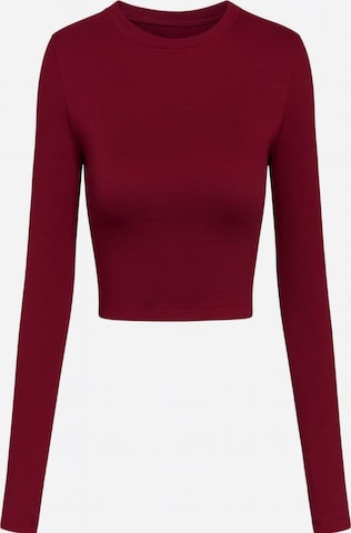 T-shirt WOMAN VISION en rouge : devant